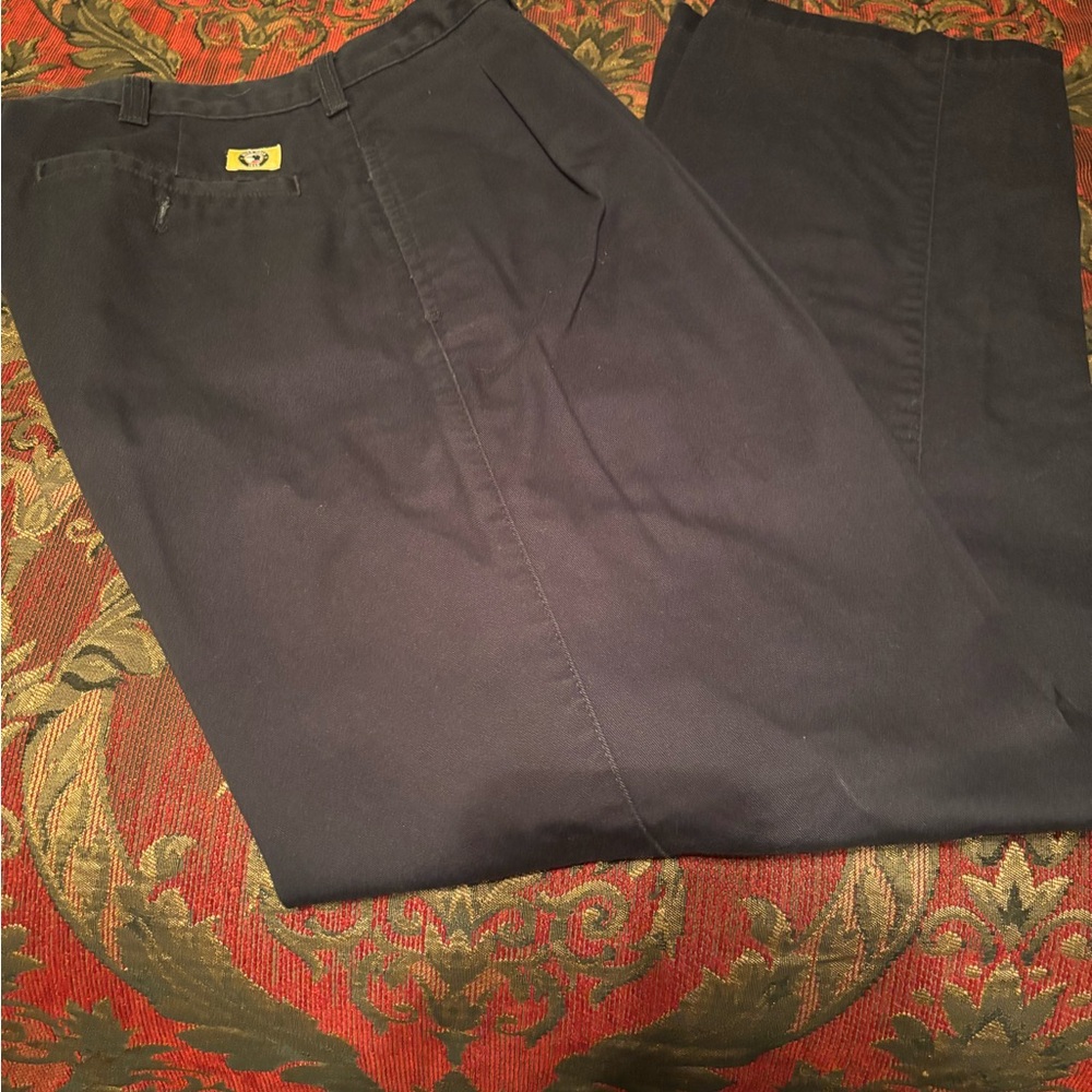 Men's Duck Head Navy Blue Pants